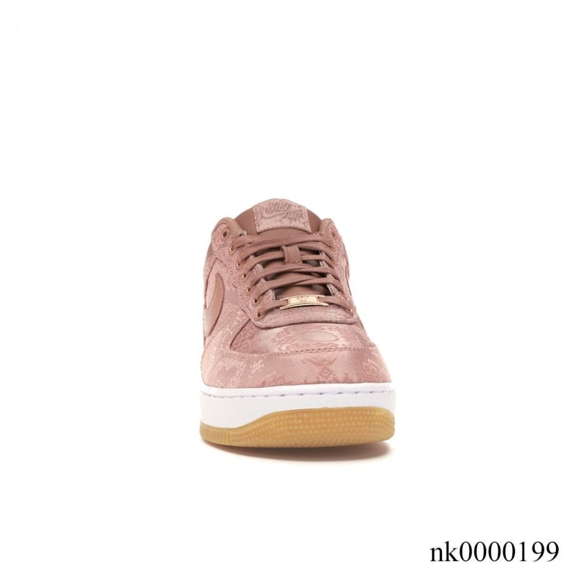 Air Jordan 1 Low Clot Rose Gold Silk Shoes Sneakers - Image 3