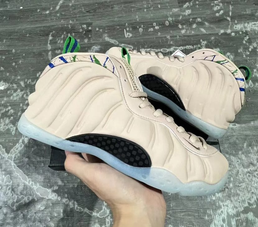 Air Foamposite One Particle Beige Shoes Sneakers - Image 8