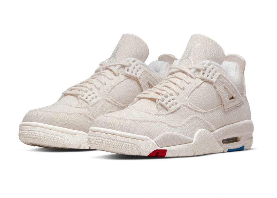 Air Jordan 4 Retro Blank Canvas Shoes Sneakers - Image 5