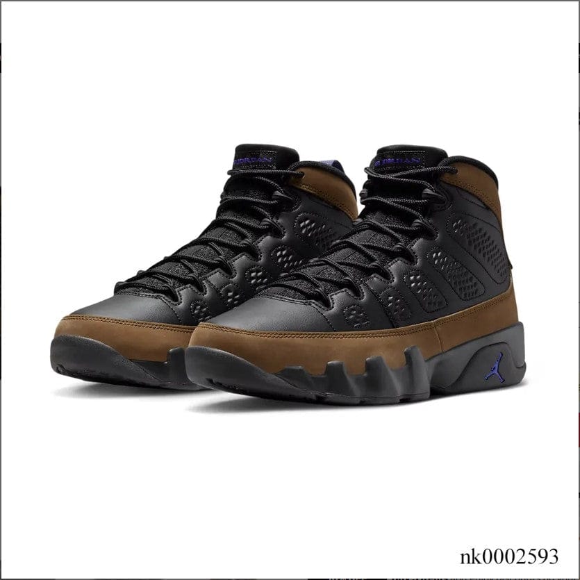Alternative view of Air Jordan 9 Retro Light Olive (2023) Shoes Sneakers