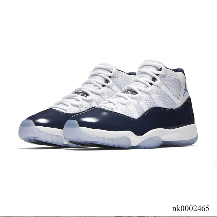 Alternative view of Air Jordan 11 Retro UNC Win Like 82 Shoes Sneakers