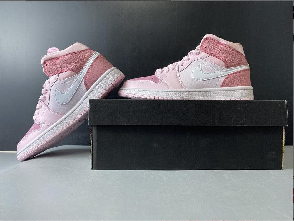 Air Jordan 1 Mid Digital Pink (W) Shoes Sneakers - Image 8