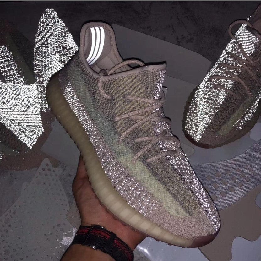 Alternative view of Yeezy Boost 350 V2 Citrin (Reflective) Shoes Sneakers