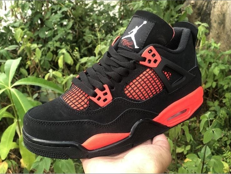 Air Jordan 4 Retro Red Thunder Shoes Sneakers - Image 8