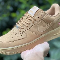 Alternative view of Air Force 1 Low SP Supreme Wheat Shoes Sneakers
