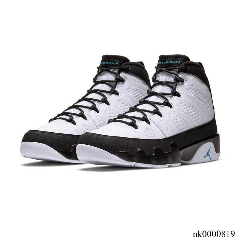Air Jordan 9 Black University Blue Shoes Sneakers - Image 9