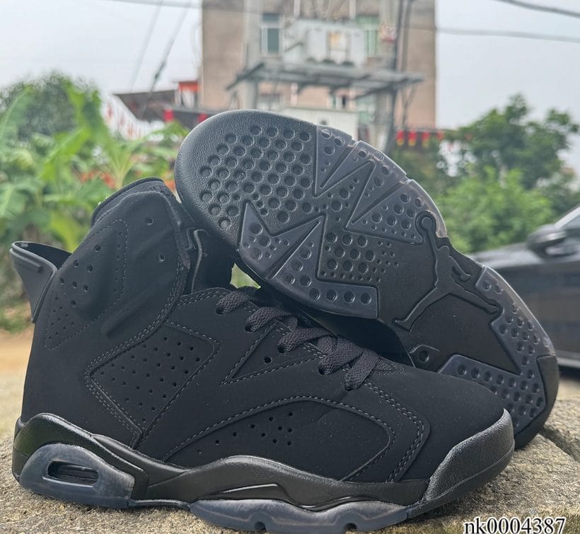 Air Jordan 6 Triple Black Shoes Sneakers - Image 7