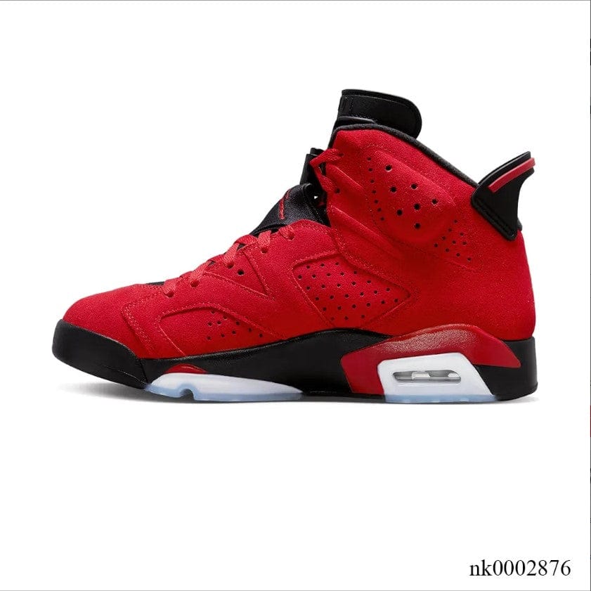 Alternative view of Air Jordan 6 Retro Toro Bravo Shoes Sneakers
