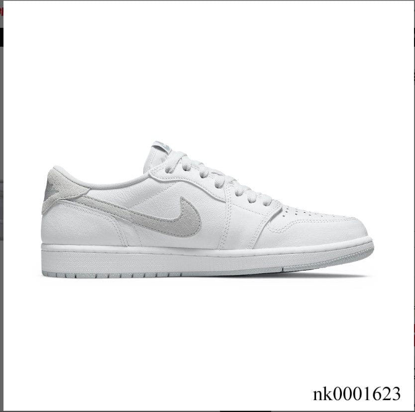 Alternative view of Air Jordan 1 Low OG Neutral Grey Shoes Sneakers