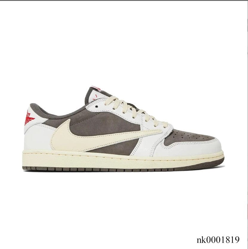 Travis Scott x Air Jordan 1 Low OG Reverse Mocha Shoes Sneakers - Image 8