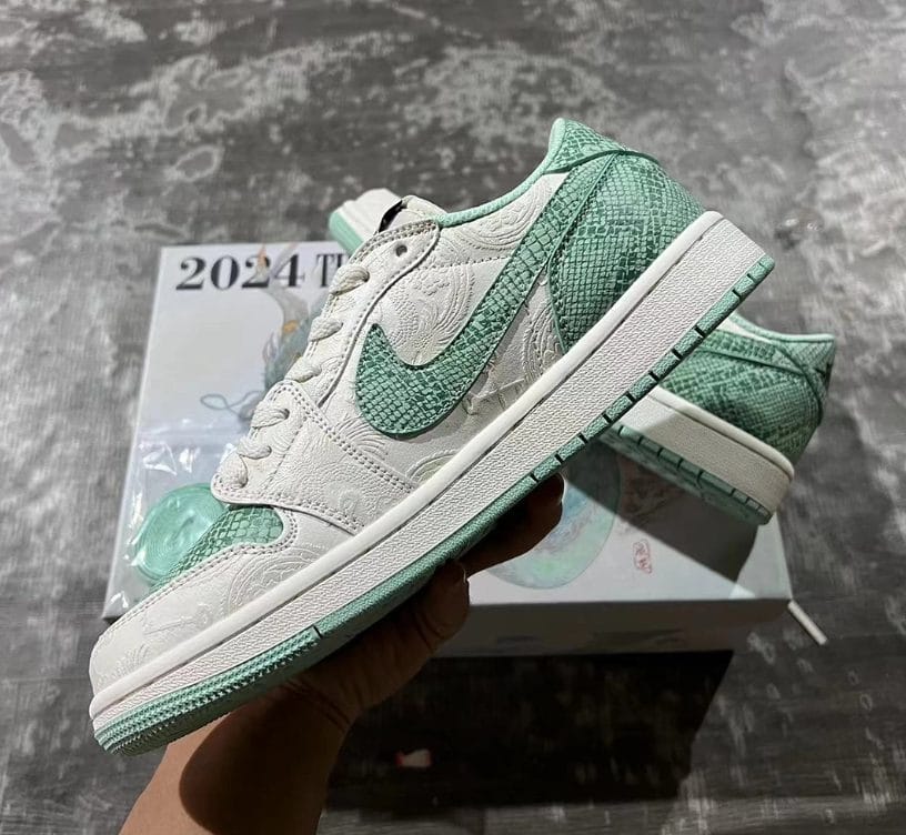 Air Jordan 1 Low OG Year of the Snake Shoes Sneakers - Image 7