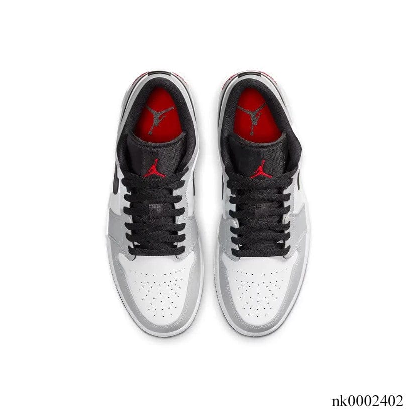 Alternative view of Air Jordan 1 Low Light Smoke Grey Shoes Sneakers