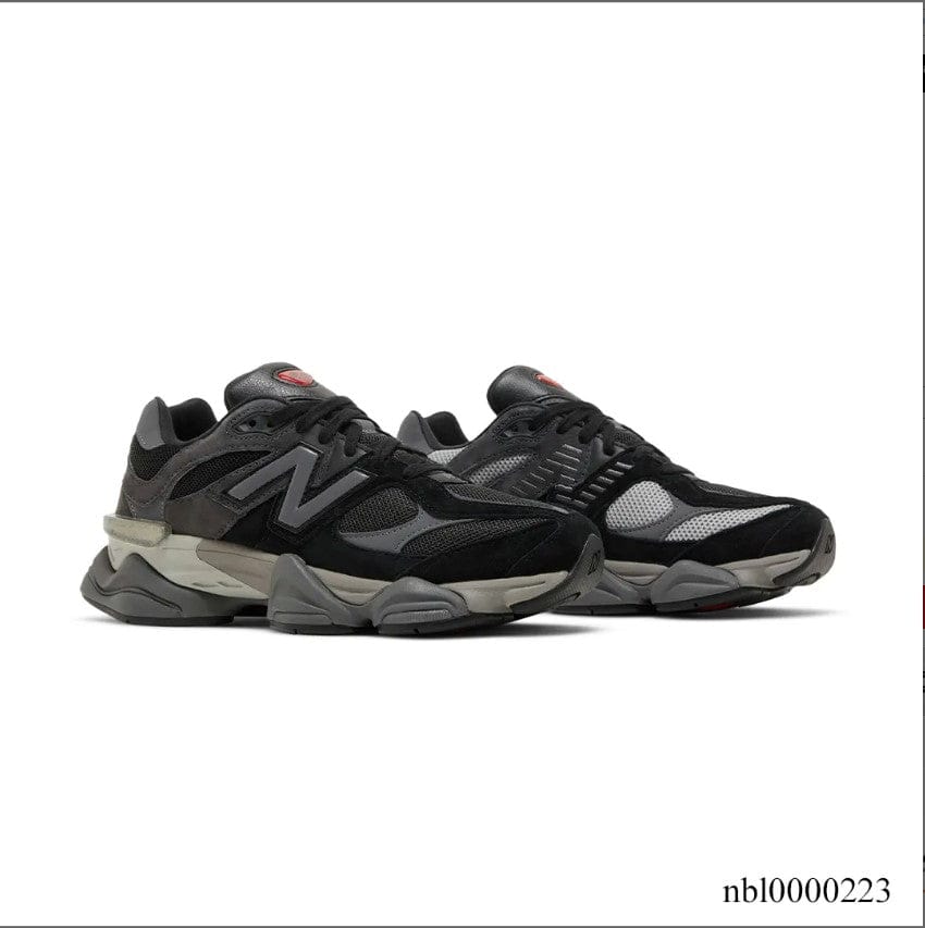 New Balance 9060 Black Castlerock Grey Shoes Sneakers - Image 3