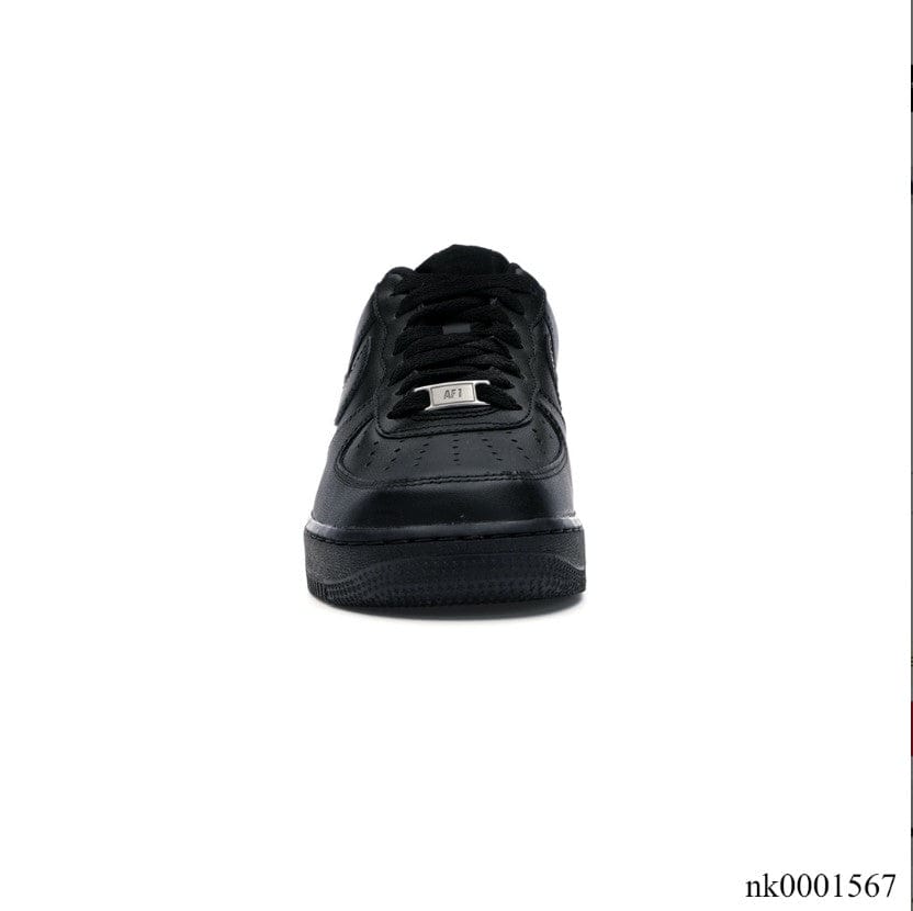 Alternative view of Air Force 1 ’07 Black Black Shoes Sneakers