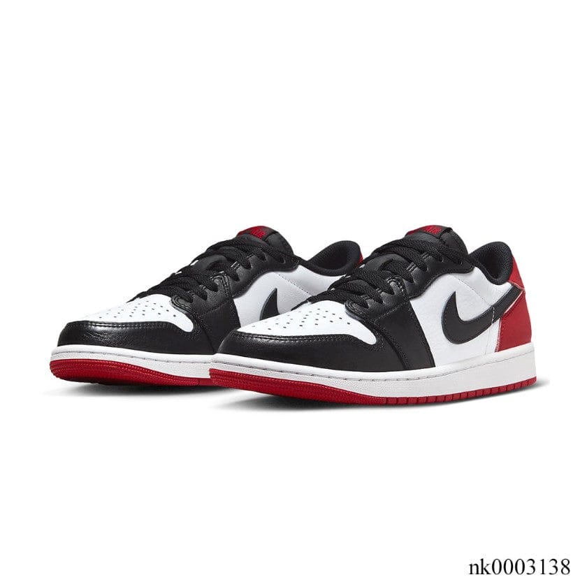 Air Jordan 1 Low OG Black Toe Shoes Sneakers - Image 3