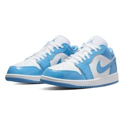 Alternative view of Air Jordan 1 Low Legend Blue Shoes Sneakers