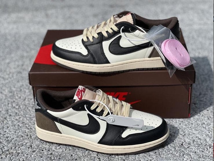 Travis Scott x Air Jordan 1 Low OG SP Dark Mocha Shoes Sneakers - Image 6