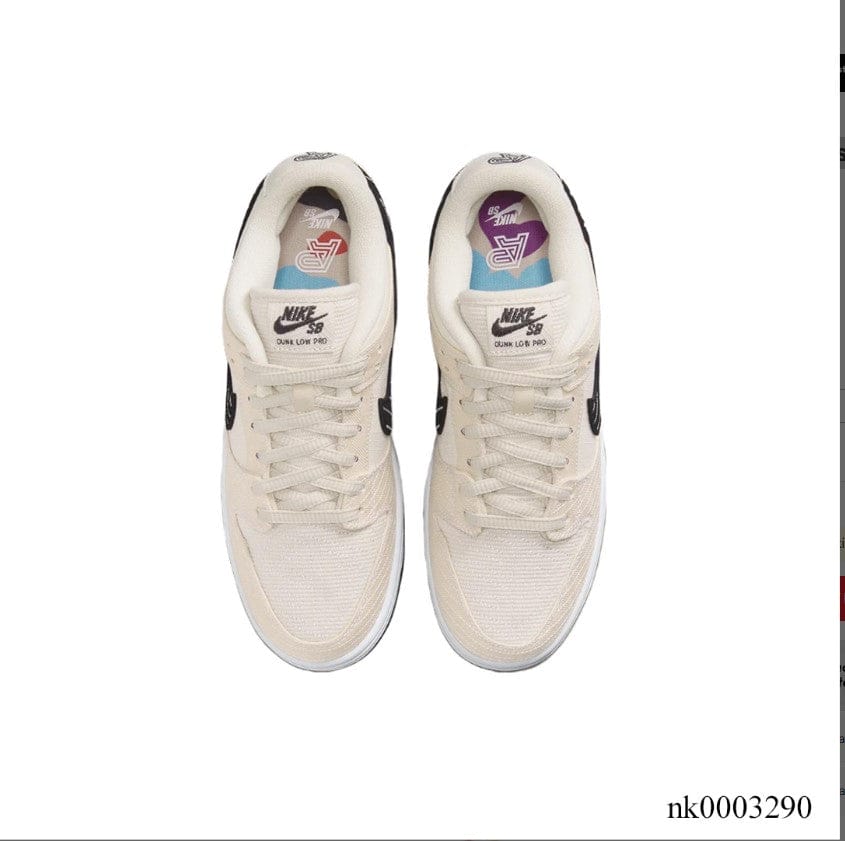 Alternative view of Nike SB Dunk Low Albino & Preto Shoes Sneakers