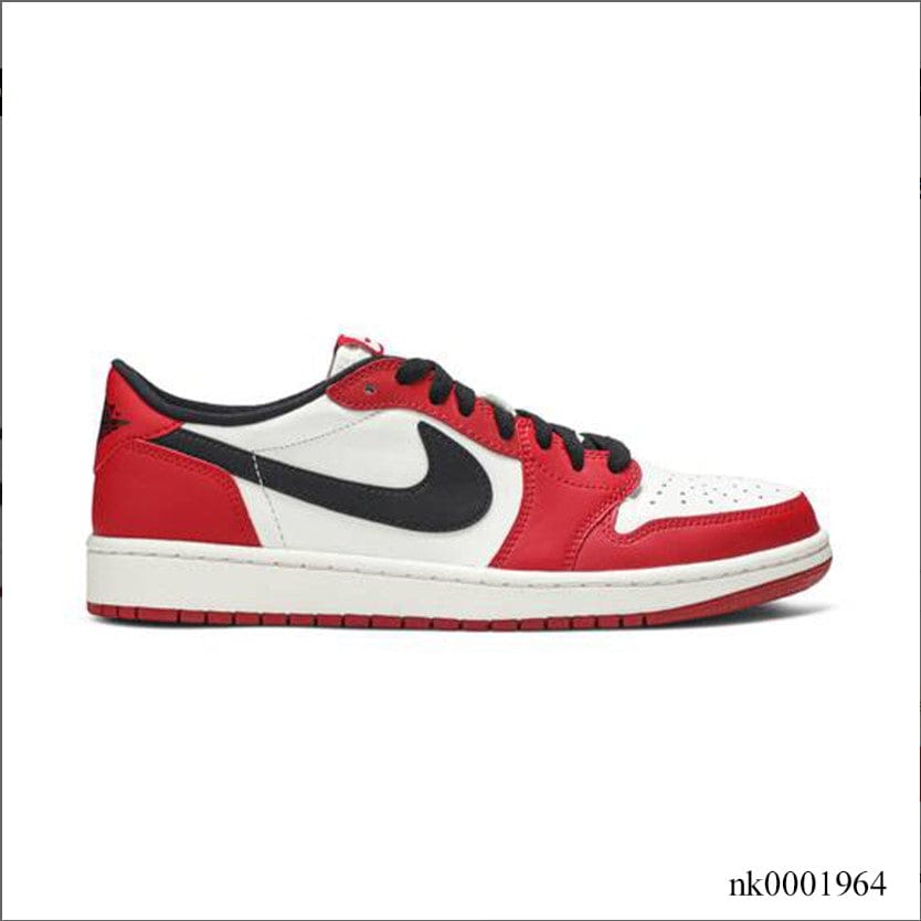 Alternative view of Air Jordan 1 Retro Low Chicago 2016 Shoes Sneakers