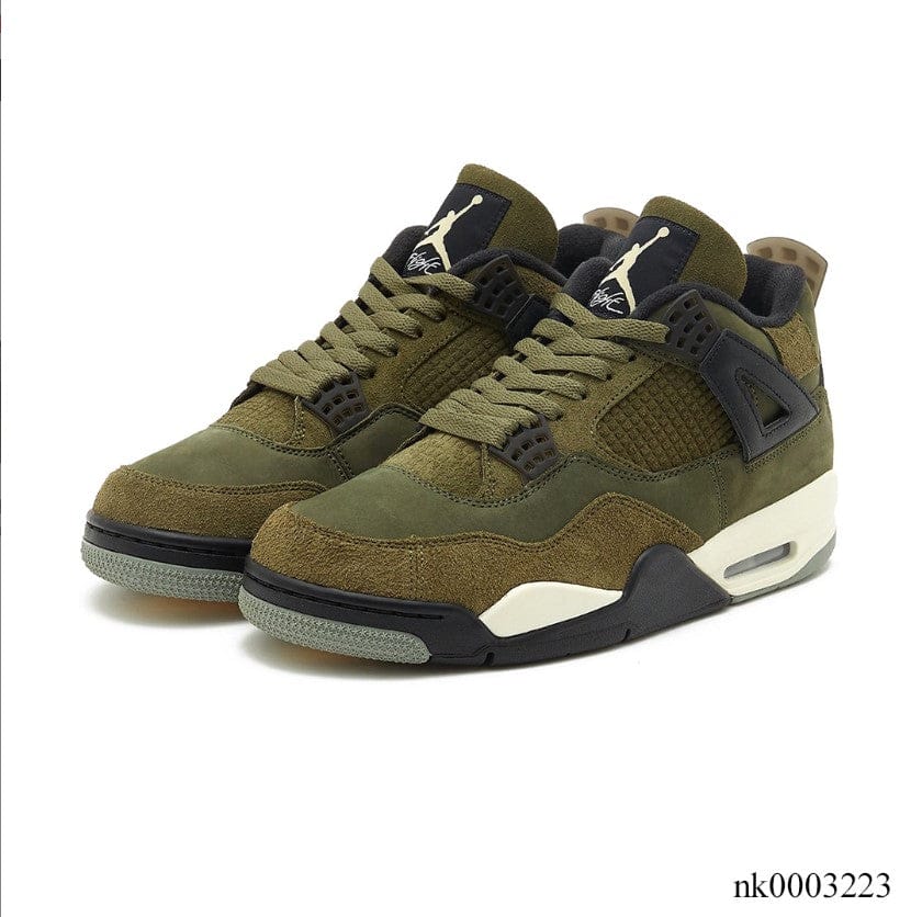 Air Jordan 4 SE Craft Olive Shoes Sneakers - Image 6