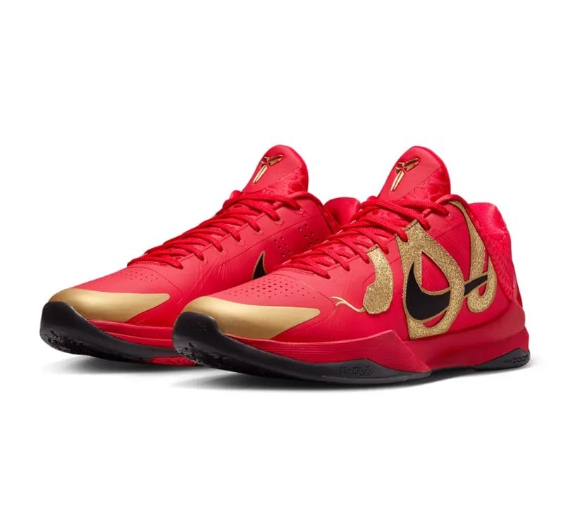 Kobe 5 Year of the Mamba (University Red) Shoes Sneakers - Image 7