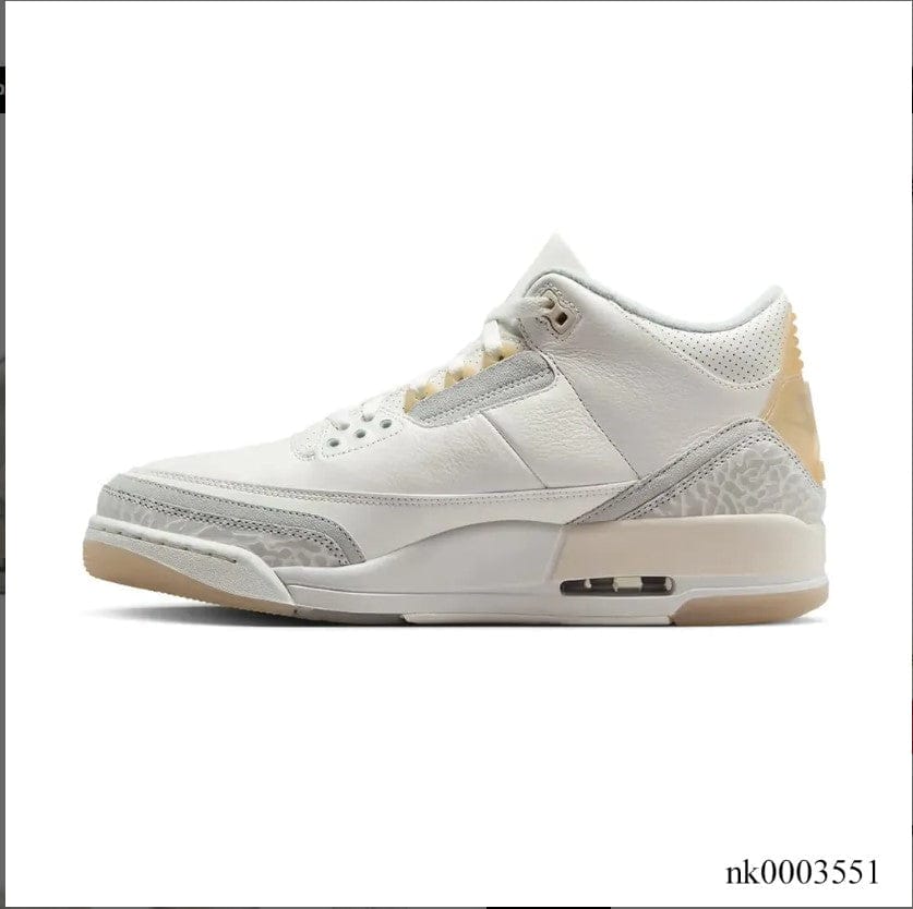 Alternative view of Air Jordan 3 Craft Ivory Shoes Sneakers