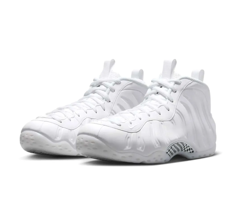 Air Foamposite One Triple White Shoes Sneakers - Image 5