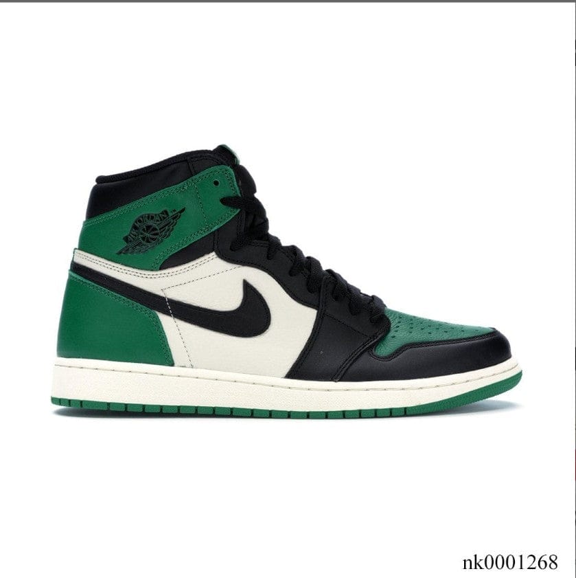 Alternative view of Air Jordan 1 Retro High Pine Green Shoes Sneakers