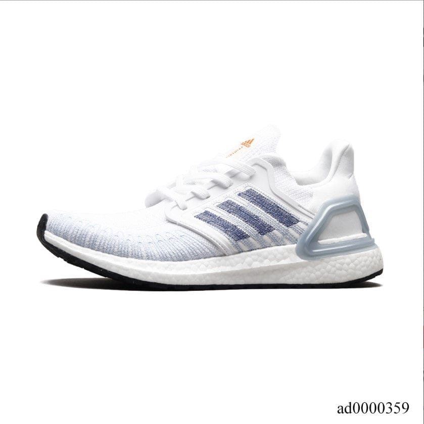 Alternative view of UltraBoost 20 White Light Blue-Orange Shoes Sneakers