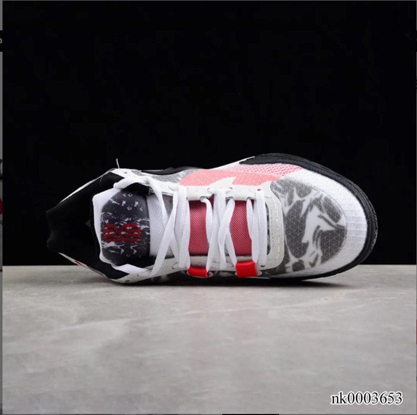 Kyrie 8 White University Red Shoes Sneakers - Image 3