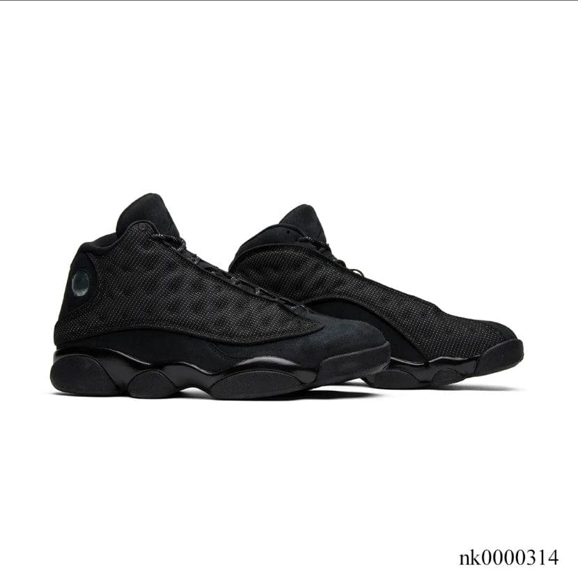Alternative view of Air Jordan 13 Black Cat Shoes Sneakers