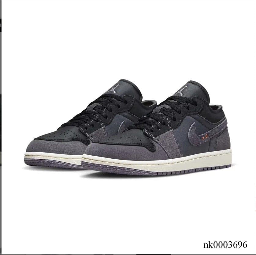 Air Jordan 1 Low Craft Inside Out Black Shoes Sneakers - Image 3
