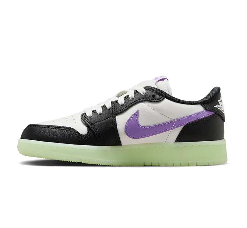 Air Jordan 1 Low Black Raspberry Shoes Sneakers - Image 4