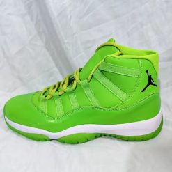 Alternative view of Air Jordan 11 Green Neon Shoes Sneaker