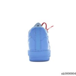 Alternative view of Air Force 1 Low Off-White MCA University Blue Shoes Sneakers
