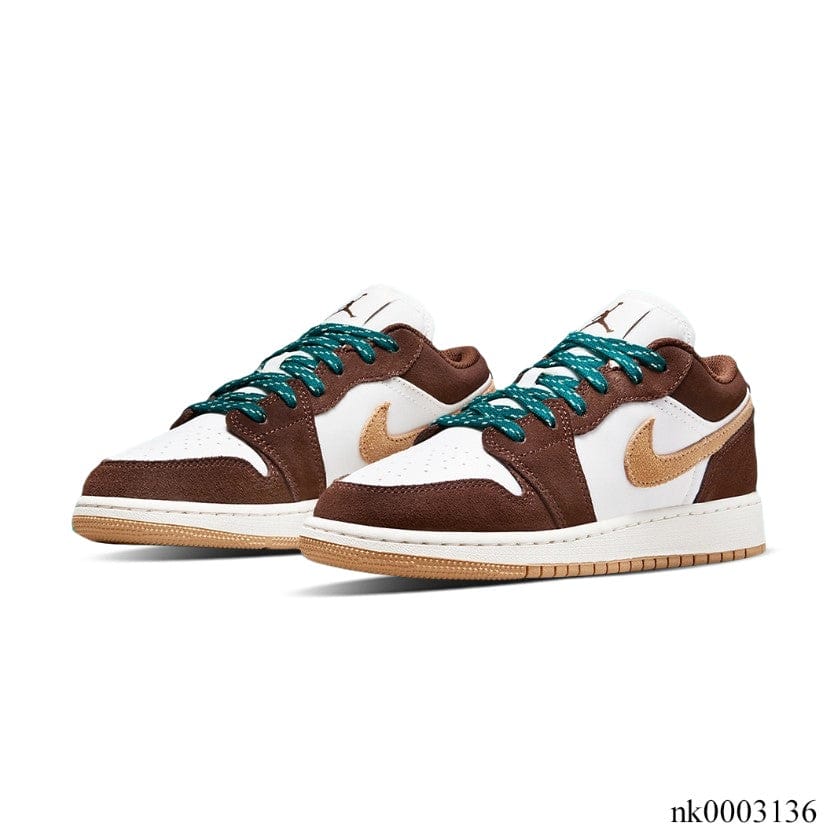 Air Jordan 1 Low Cacao Wow Shoes Sneakers - Image 3