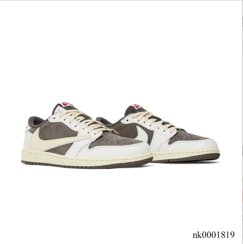 Alternative view of Travis Scott xAir Jordan 1 Low OG Reverse Mocha Shoes Sneakers