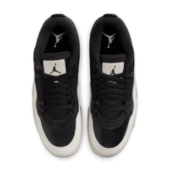 Alternative view of Air Jordan 4 RM Black Light Bone Shoes Sneakers