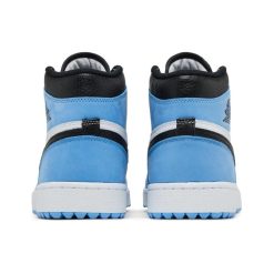 Alternative view of AJ 1 High Golf University Blue Shoes Sneakers