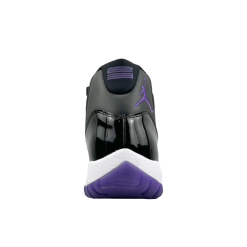 Alternative view of Air Jordan 11 Black Grape Shoes Sneakers
