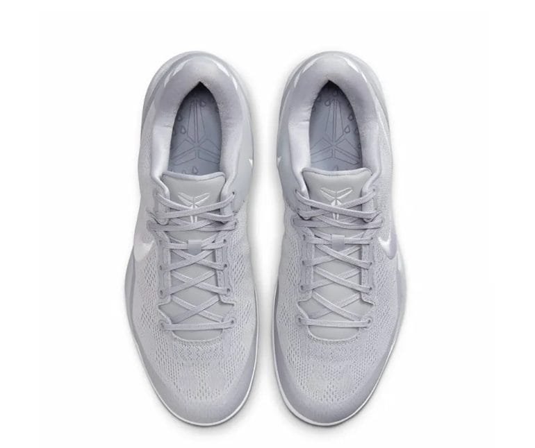 Kobe 8 Protro Wolf Grey Shoes Sneakers - Image 2