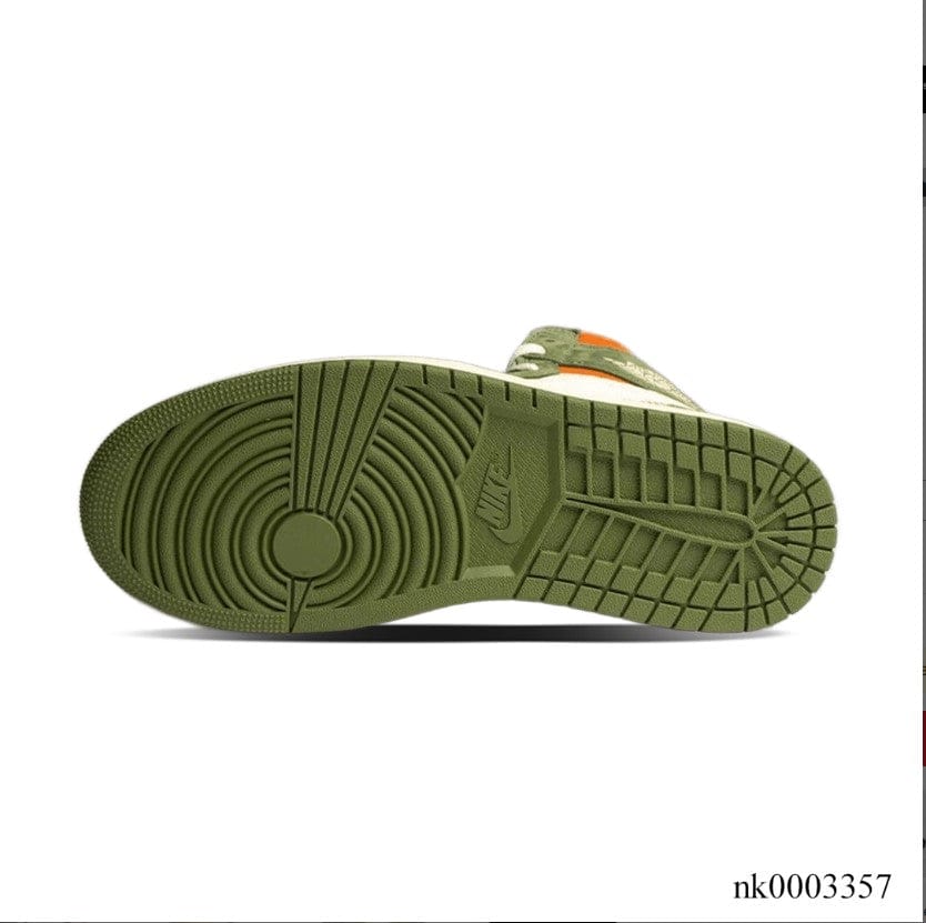 Air Jordan 1 High OG Craft Celadon Shoes Sneakers - Image 4