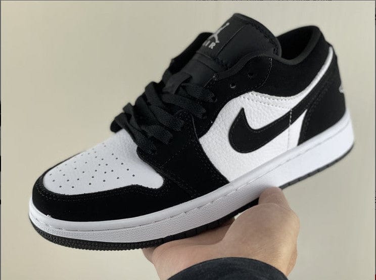 Air Jordan 1 Low Black White Shoes Sneakers - Image 2