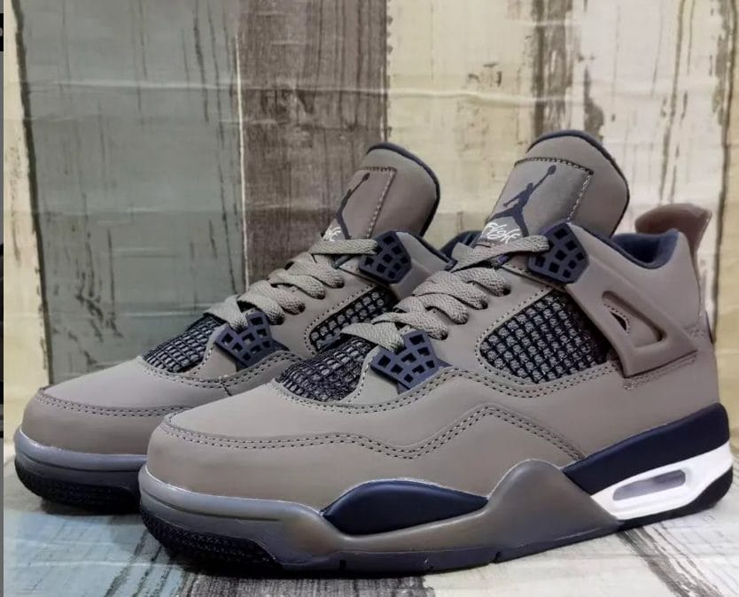 Air Jordan 4 Retro Cave Stone Shoes Sneakers - Image 7