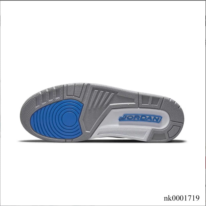 Alternative view of Air Jordan 3 Retro Racer Blue Shoes Sneakers