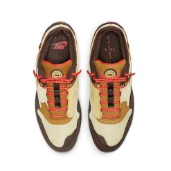 Alternative view of Travis Scott x AM 1 Baroque Brown Shoes Sneakers