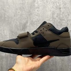 Alternative view of Travis Scott x Jumpman Jack Dark Mocha Shoes Sneakers