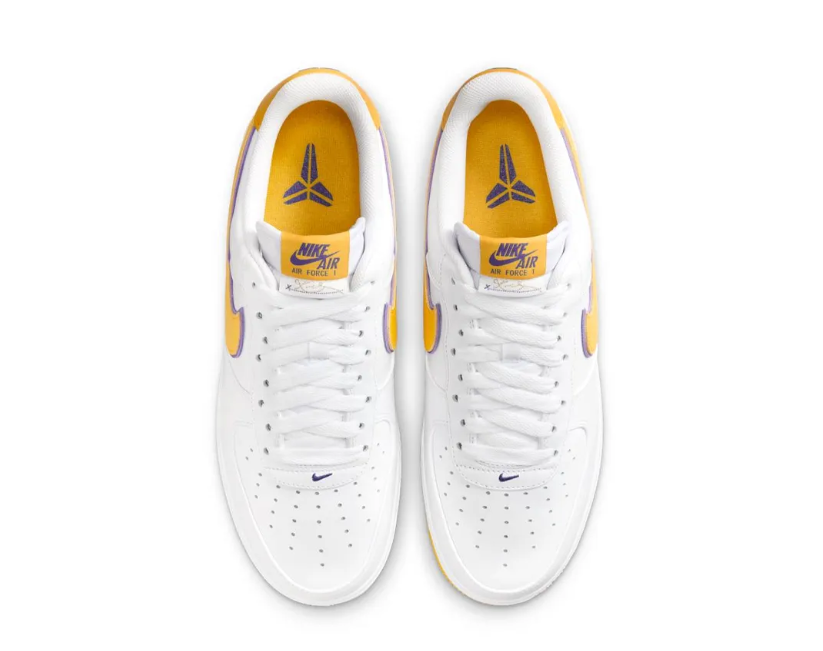 Kobe Bryant x AF 1 Low “Lakers Home” Shoes Sneakers - Image 2