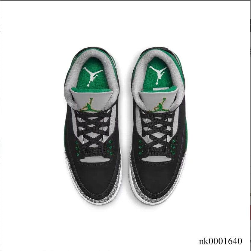 Alternative view of Air Jordan 3 Retro Pine Green Shoes Sneakers