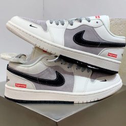 Alternative view of SUP x Air Jordan 1 Low Shoes Sneakers